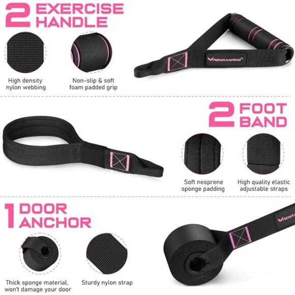 Pilates Bar Kit with Resistance Bands, Multifunctional Pilates Bar for Women Men - Picture 3 of 7